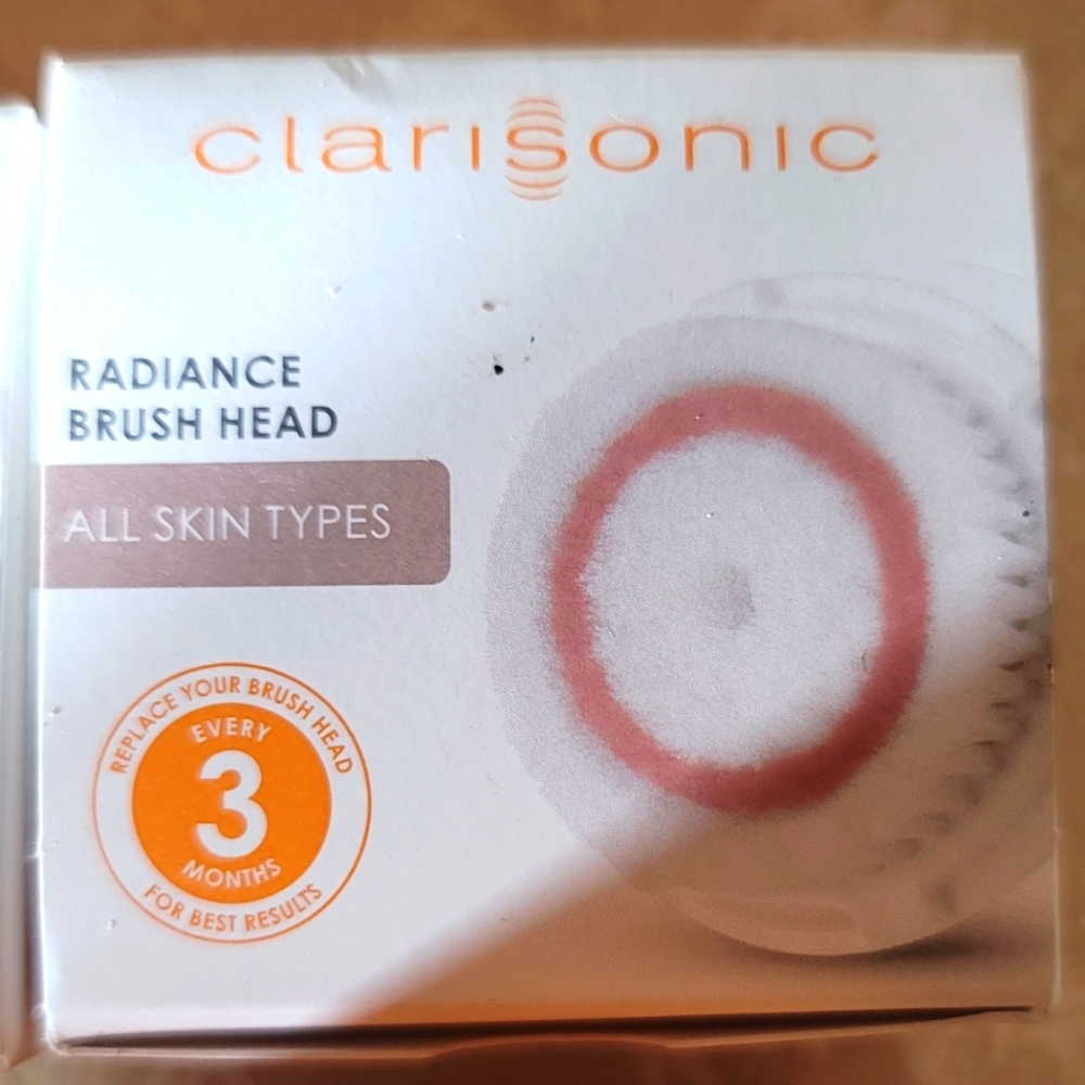 Clairsonic Radiance brush head All Skin Types refill pack of 1 - NEW